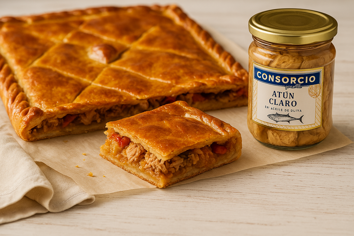 Receta empanada de atun