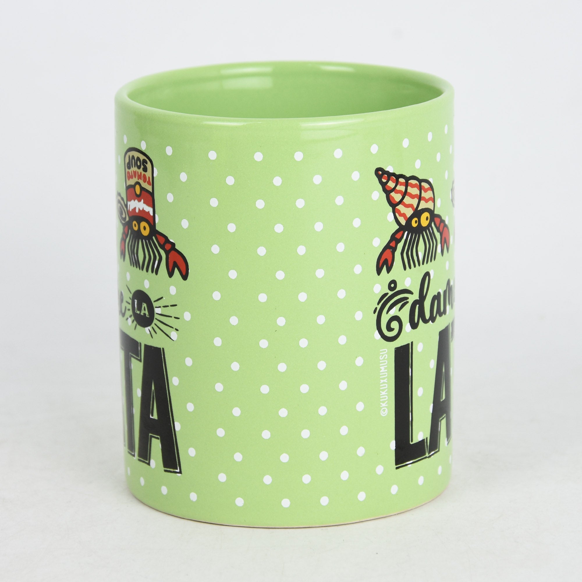 Mug Green Consortium « Donnez-moi la canette »