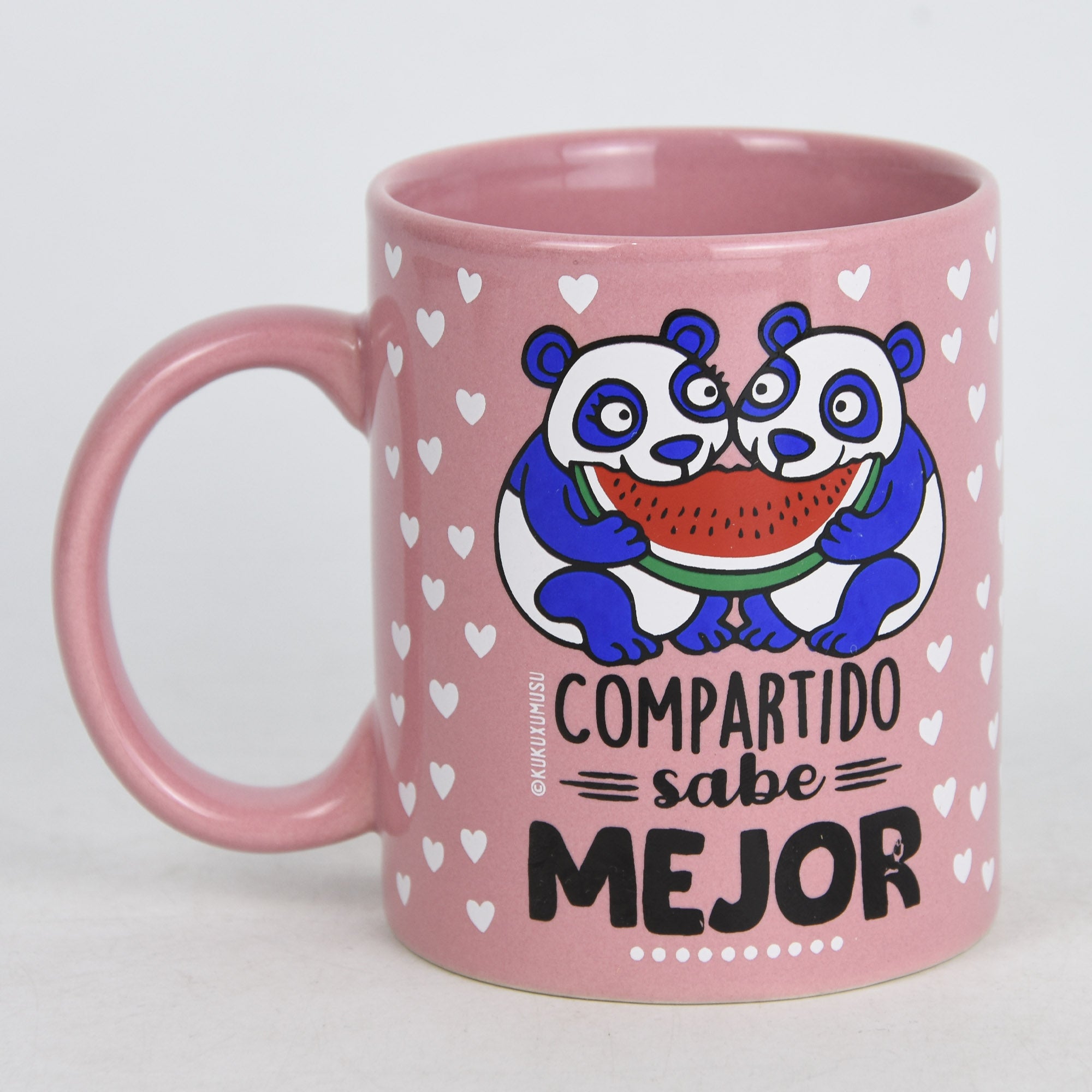 Tazza Consorcio Rosa "Condiviso ha un sapore migliore"