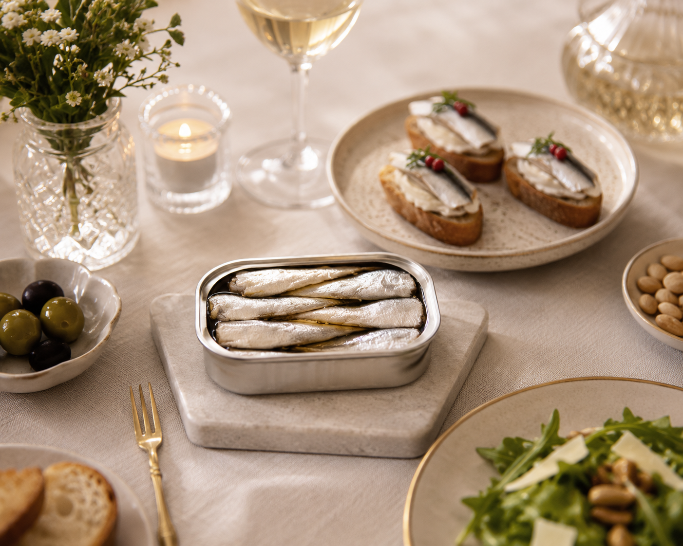 Sardinillas en aceite de oliva - 85g