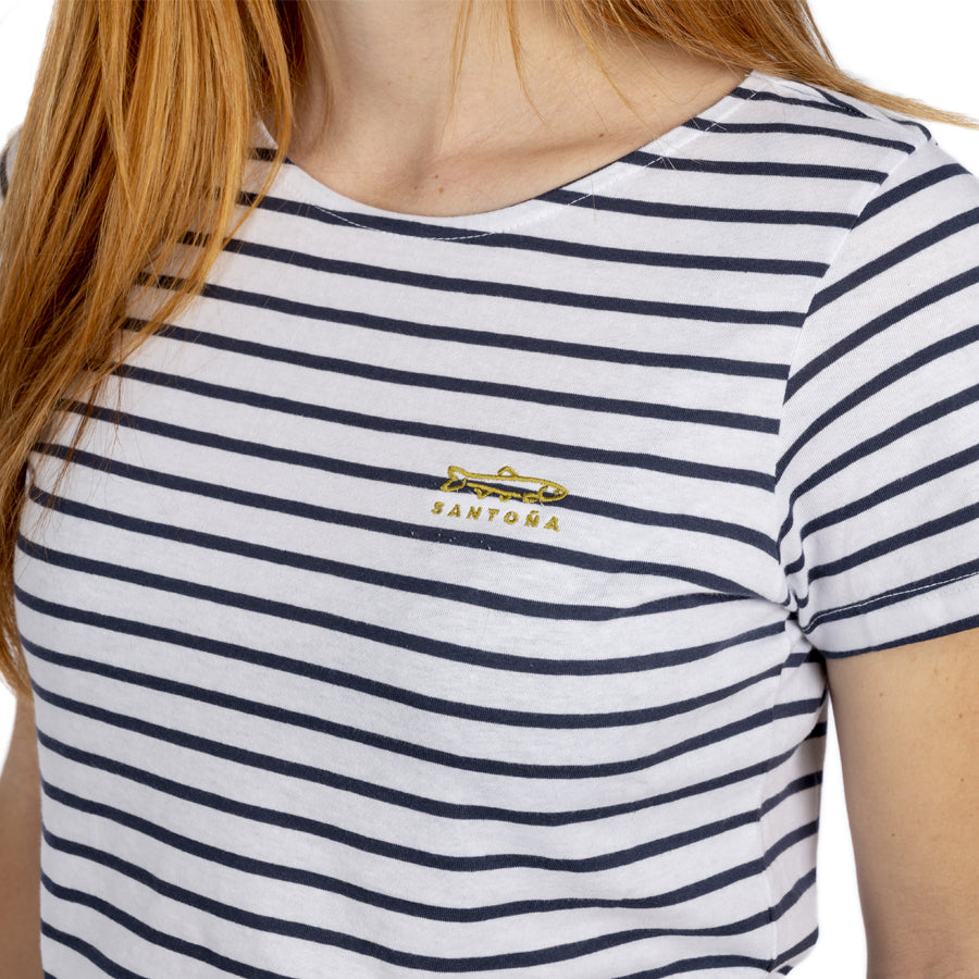 T-shirt brodé Santoña pour femmes