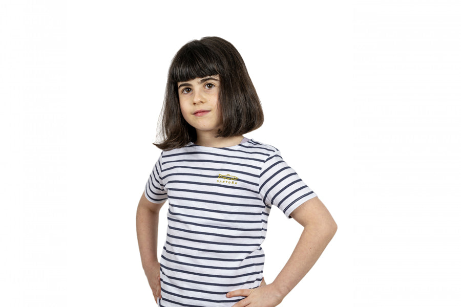 T-shirt bambino ricamata Santoña