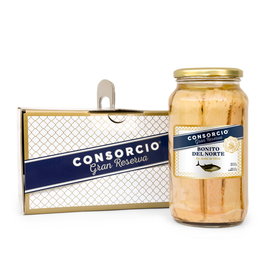 Bonito del Norte en aceite de oliva - Estuche de regalo - 900g