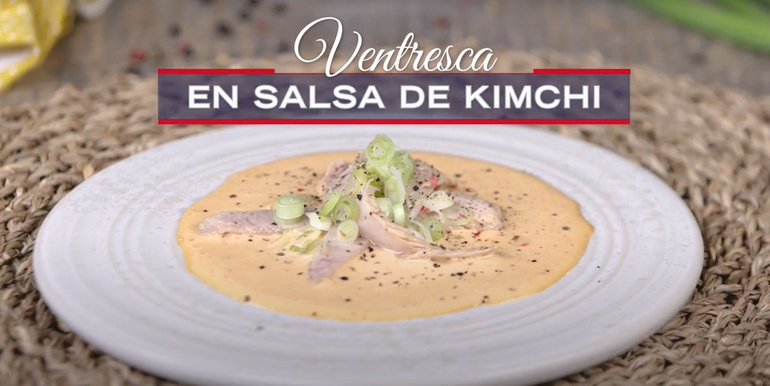 Receta: Ventresca en salsa de Kimchi