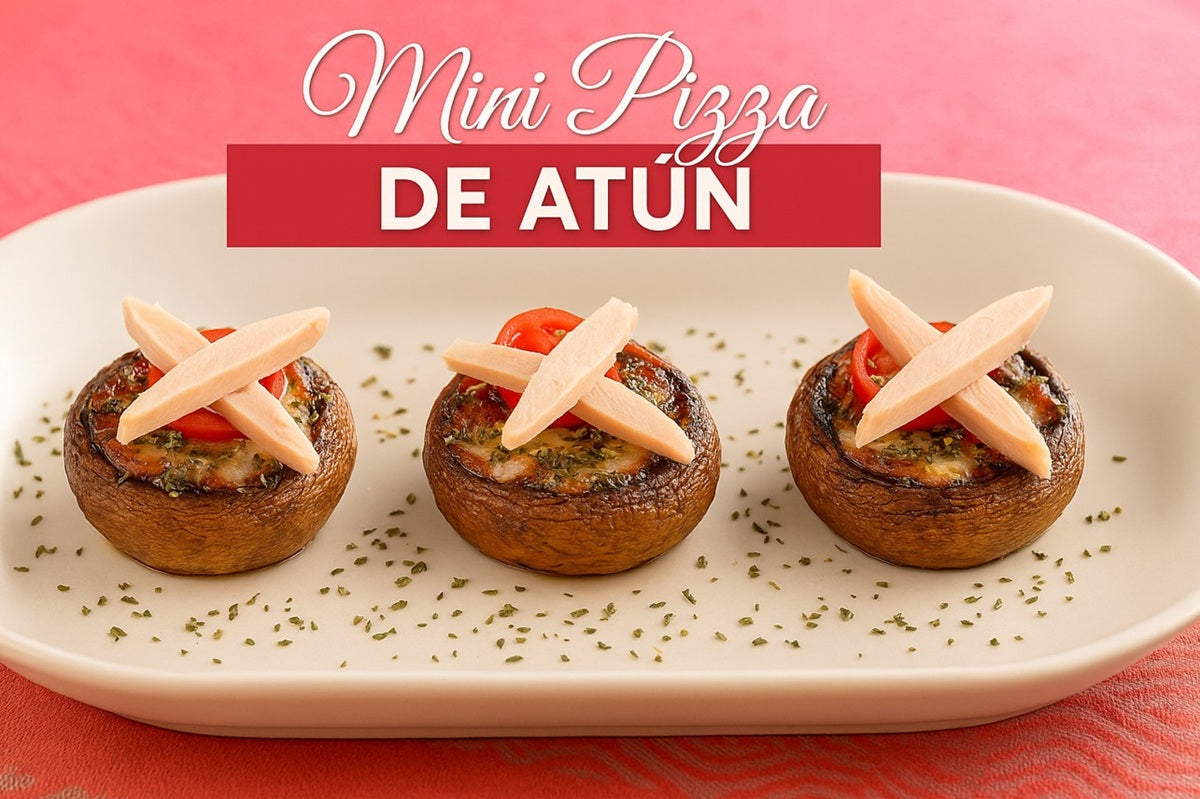 Mini pizzas de atún: receta fácil, saludable y deliciosa