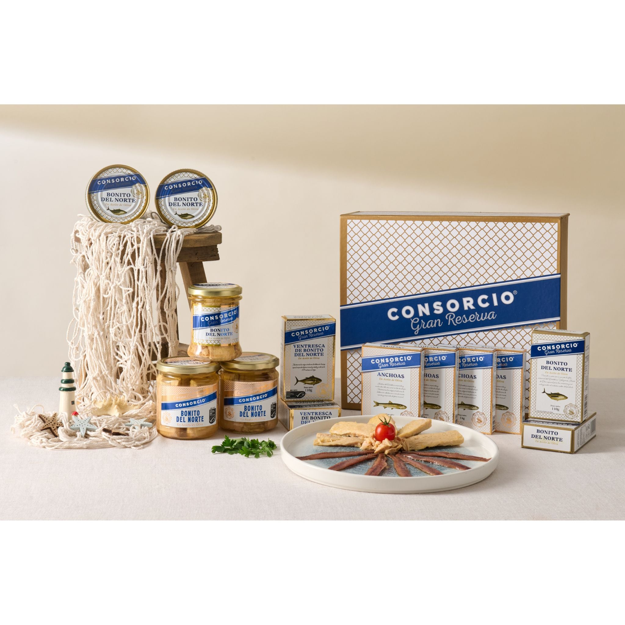 Confezione di conserve gourmet "Il meglio di Santoña" 