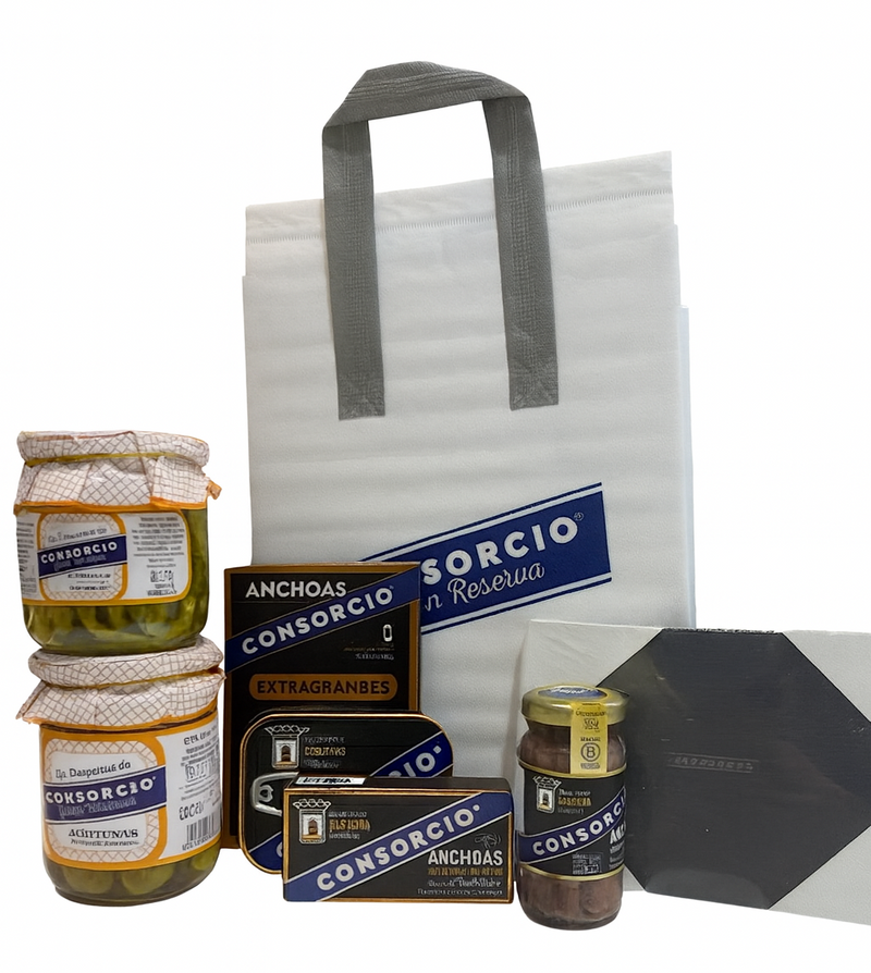 Pack Conservas Gourmet "Prepara tus gildas Serie Oro"