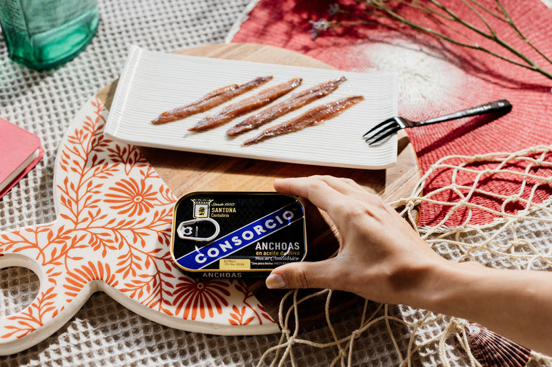 Anchoas del Cantábrico en aceite de oliva - 74g