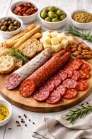 Ristra de salchichón artesano