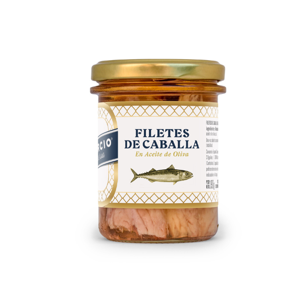 Filetes de Caballa en aceite de oliva 190g