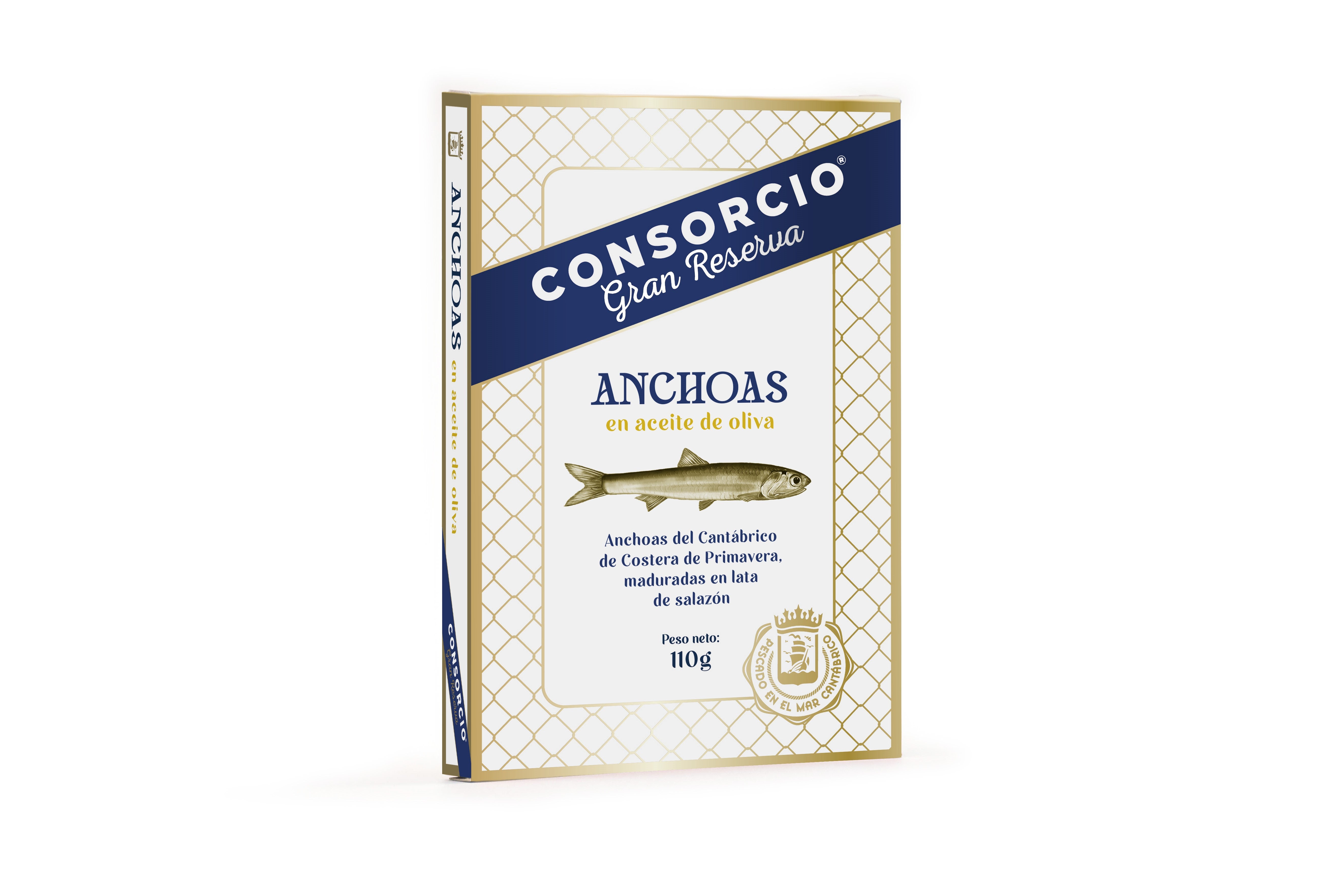Acciughe del Cantabrico in olio d'oliva - 110 g