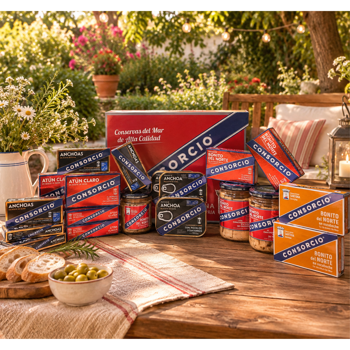 Pack conservas gourmet "Consorcio"