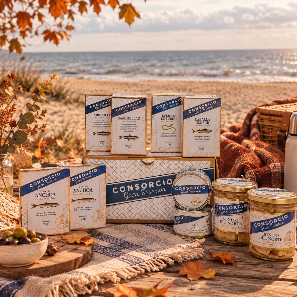 Pack Conservas Gourmet "Entremares"