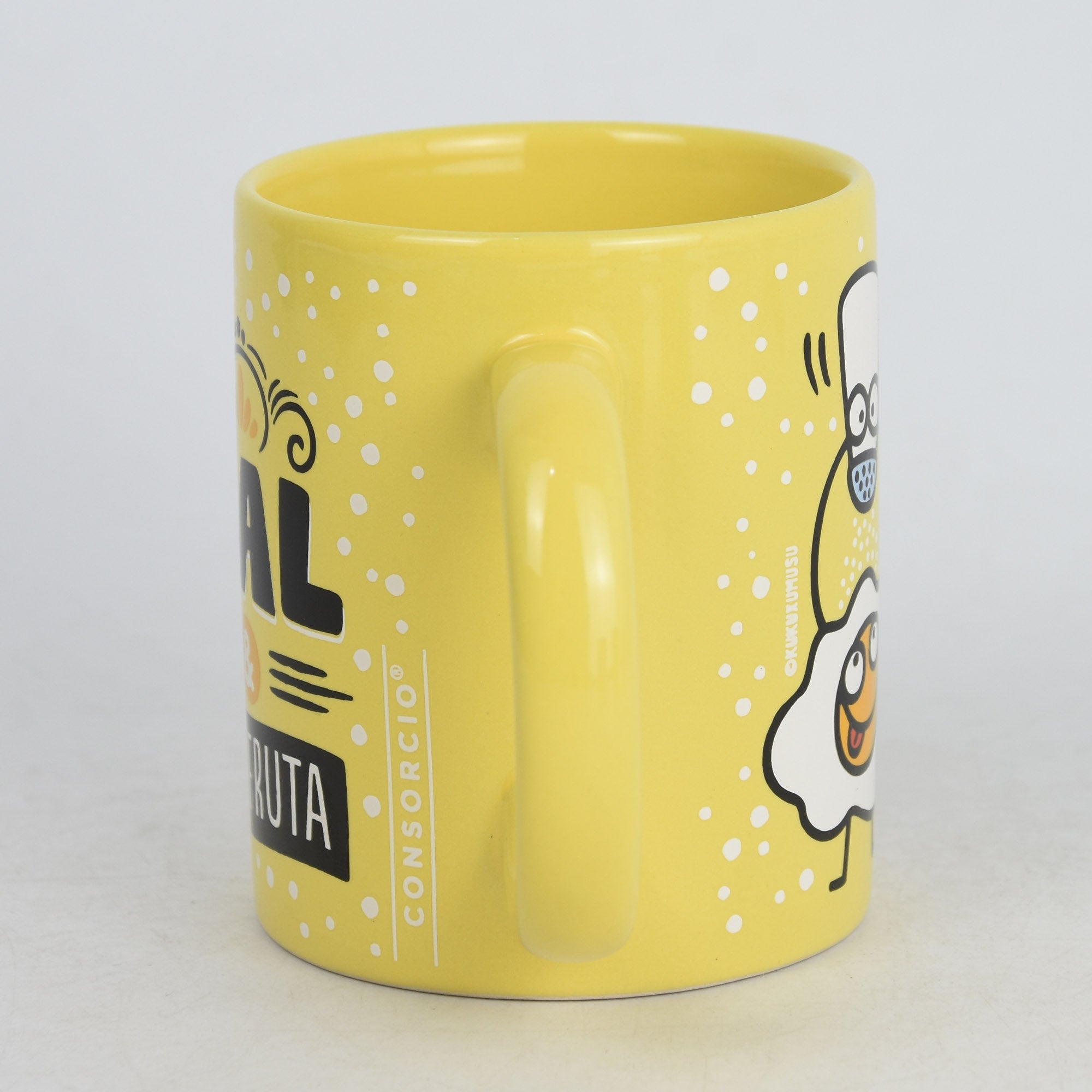Mug jaune Consortium « Salez et savourez »