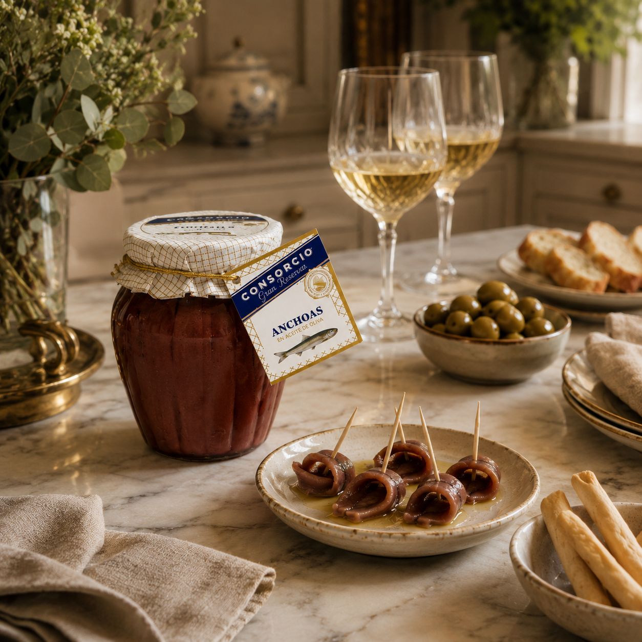 Acciughe del Cantabrico in olio d'oliva - 310 g