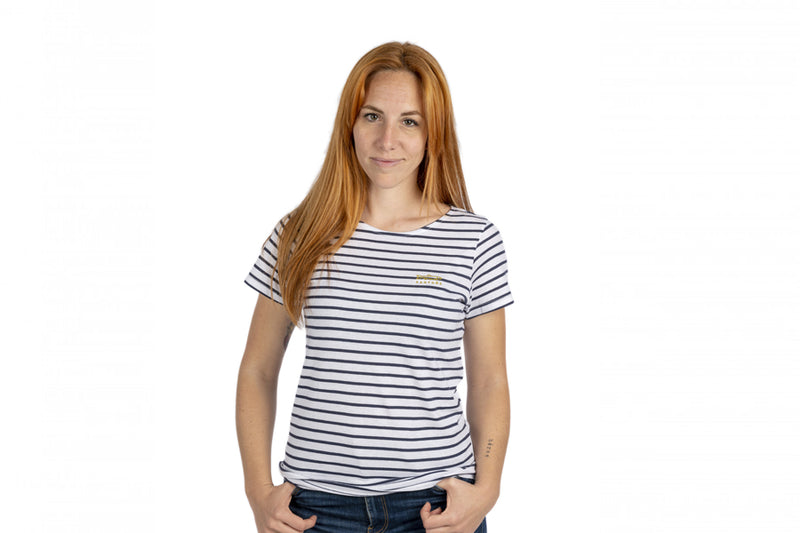 Camiseta Mujer Bordada Santoña