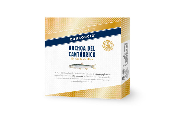 Anchoas del Cantábrico en aceite de oliva - 170g