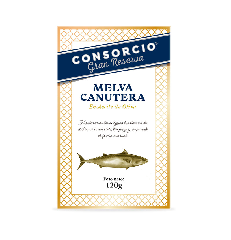 Pack ahorro Melva canutera en aceite de oliva - Pack 6 uds x 120g