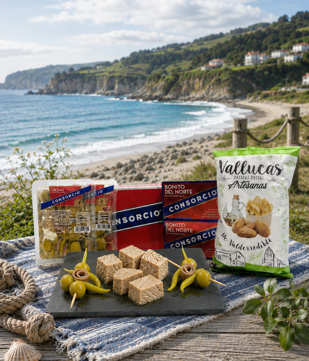 Pack Conservas Gourmet "Aperitivo entre Olas"