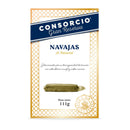 Navajas al natural 4/6 uds - 111g