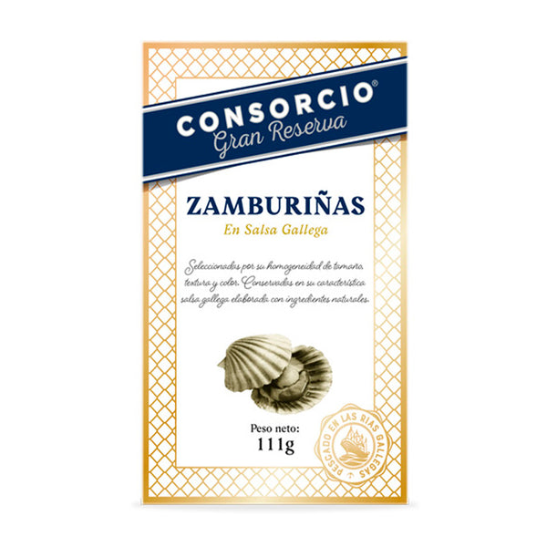 Zamburiñas en salsa gallega - 111g